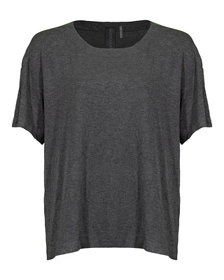 Boxy Top Dark Grey