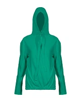Norma Kamali Boyfriend Hooded Sweatshirt Mint