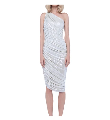 Norma Kamali Diana Dress Shiny Pearl