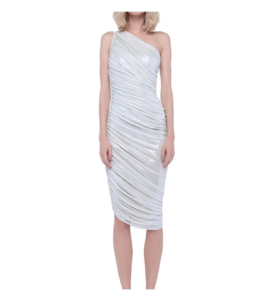 Norma Kamali Diana Dress Shiny Pearl