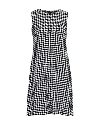 Large Check Swing Dress