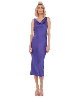 Norma Kamali Maria Satin Dress