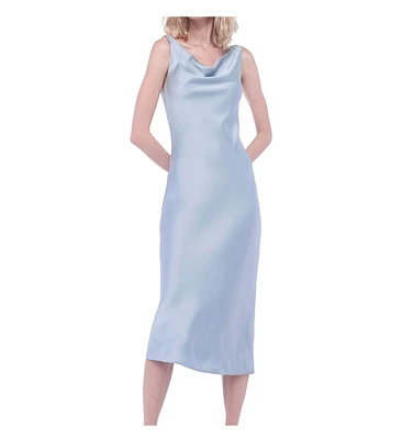 Maria Satin Midi Dress