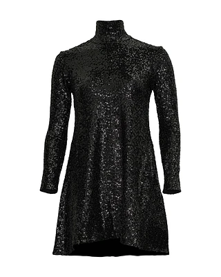 Sequin Swing Dress