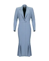 Single Breasted Fishtail Dress