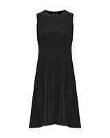 Sleeveless Swing Dress Black