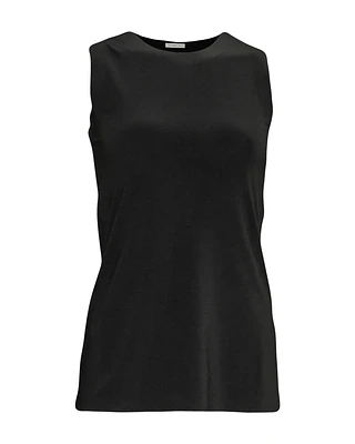 Norma Kamali Sleeveless Swing Top Black