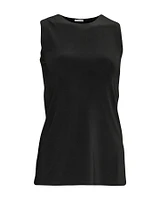 Norma Kamali Sleeveless Swing Top Black