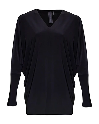 Norma Kamali V-Neck Dolman Top