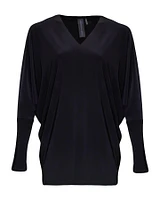 Norma Kamali V-Neck Dolman Top