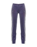 Velour Side Stripe Jogging Pants