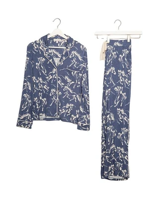 Running Wild Print PJ Shirt