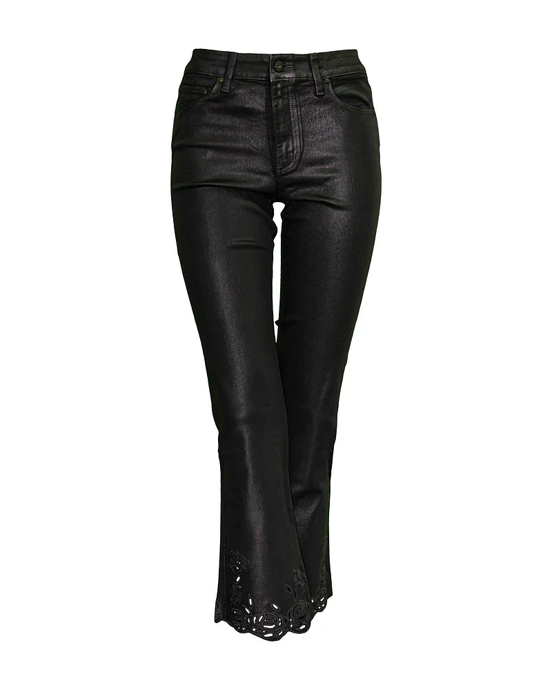Claudine Laser Rose Hem Jeans