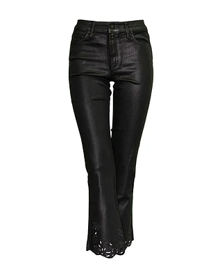 Claudine Laser Rose Hem Jeans
