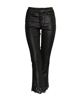 Claudine Laser Rose Hem Jeans