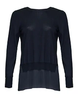 Double Lay Cotton Sweater