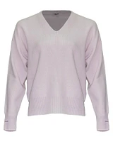 V-Neck Wool Blend Pullover