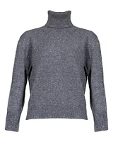 Cashmere Speckled Look Turtleneck