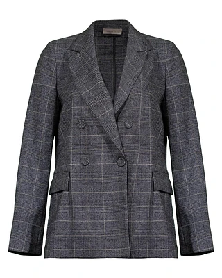Prince of Wales Plaid Blazer