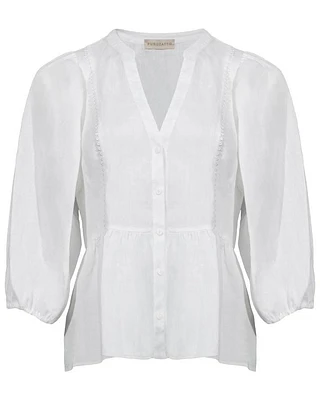 Purotatto Linen Blouse
