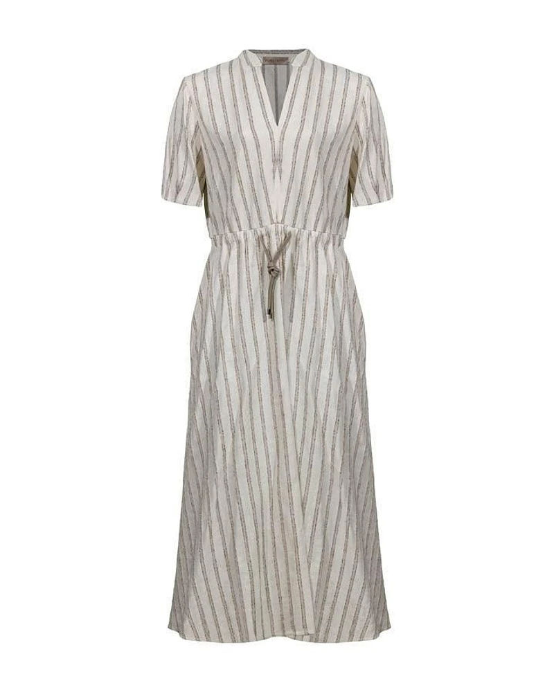 Purotatto Luxex Stripe Midi Dress