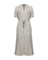 Purotatto Luxex Stripe Midi Dress