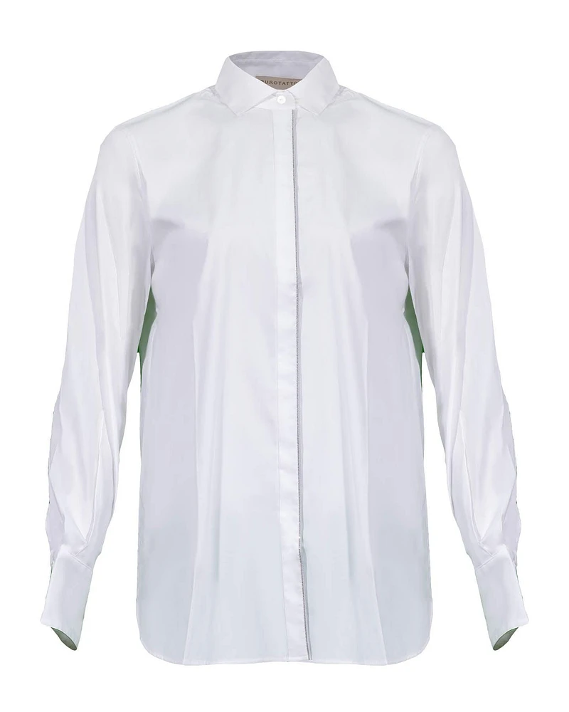 Satine White Blouse