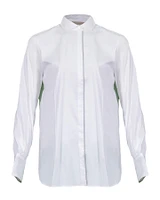Satine White Blouse