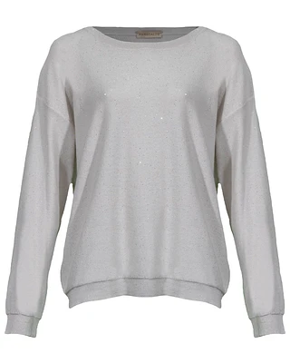 Sparkle Cashmere Pullover