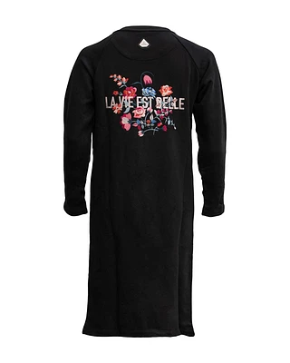 La Vie Est Belle Jersey Long Jacket