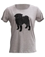 Pug Applique Tee