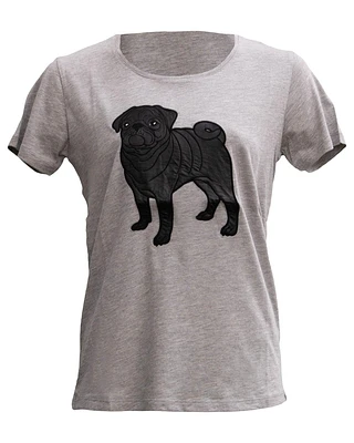 Pug Applique Tee