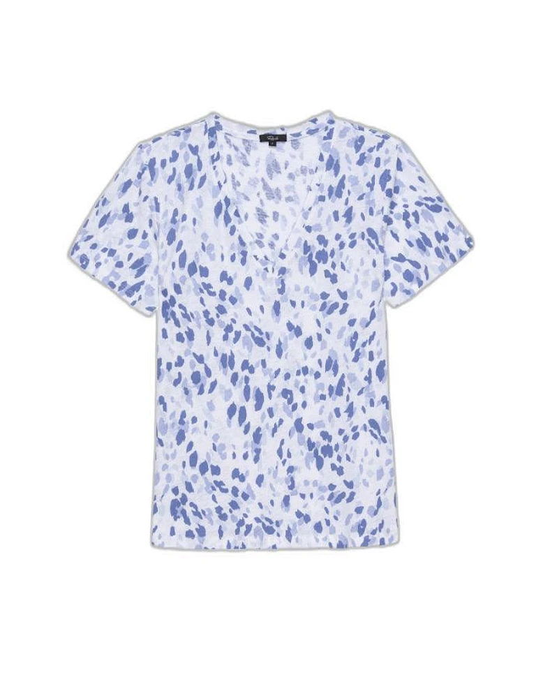 Cara Blue Spotted Tee