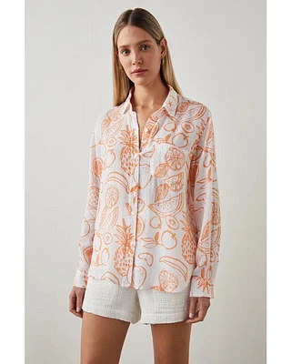 Charli Orange Fruit Shirt