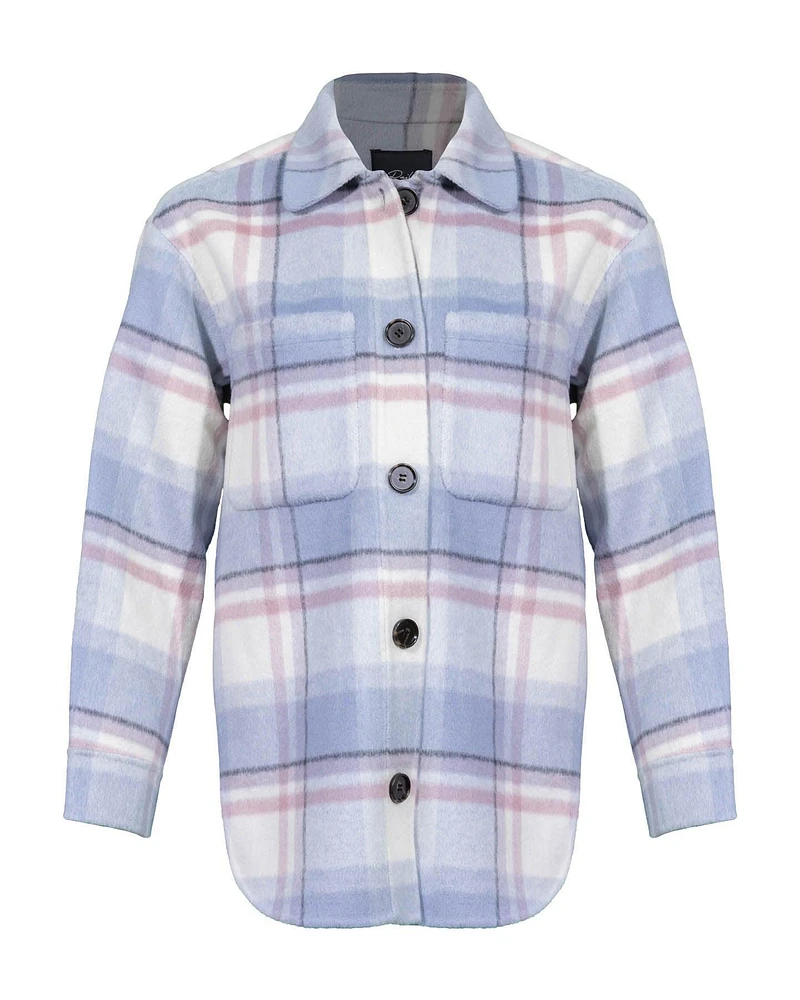 Connie Wool Plaid Jacket