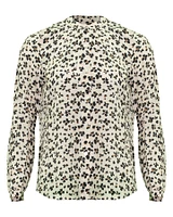 Eloise Ivory Floral Cheetah