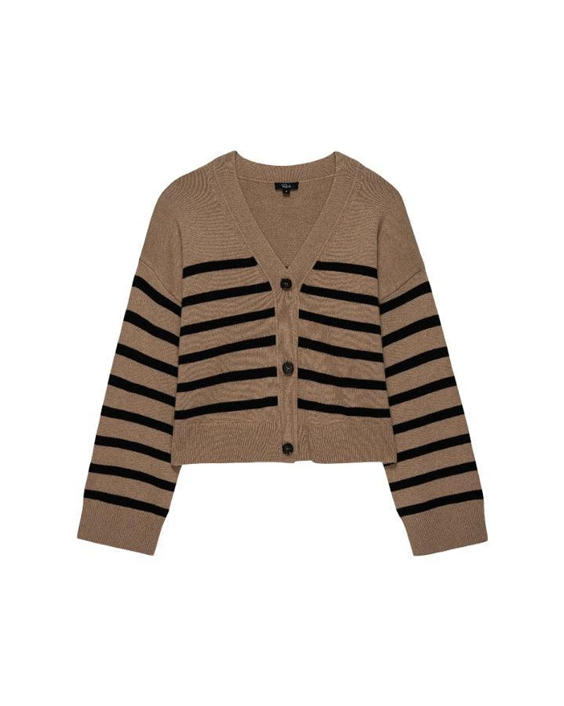 Geneva Black Stripe Cardi
