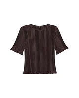 Goldie Plisse Top