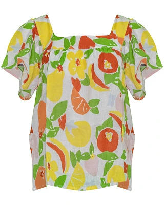 Harley Fruit Print Top