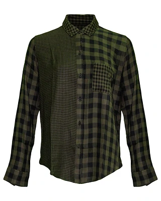 Hunter Mixed Olive Plaid