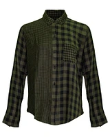 Hunter Mixed Olive Plaid