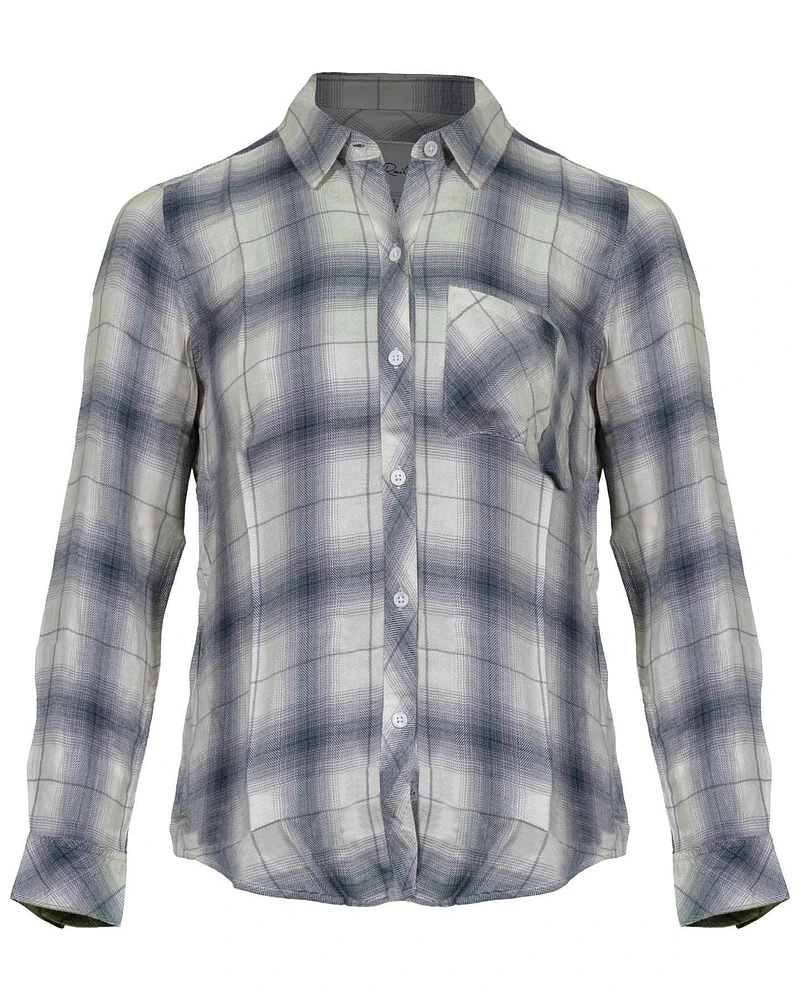 Hunter Sterling White Plaid Shirt