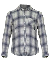 Hunter Sterling White Plaid Shirt