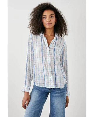 Josephine Grid Print Shirt