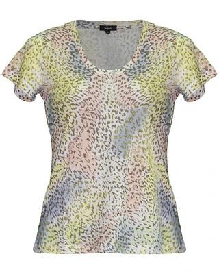 Luna Rainbow Cheetah Tee