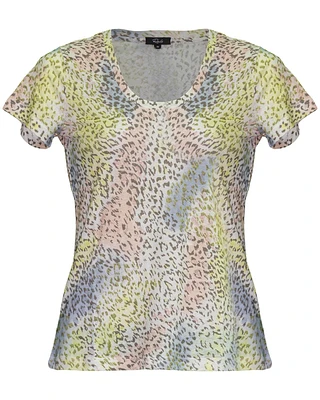 Luna Rainbow Cheetah Tee