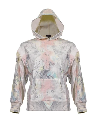 Maren Marble Hooded Pullover