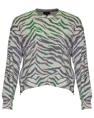 Marlo Tiger Print Sweatshirt