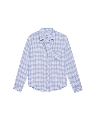 Rails Hunter Plaid Baby Blue Shirt