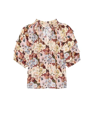 Rails Paris Painted Floral Top